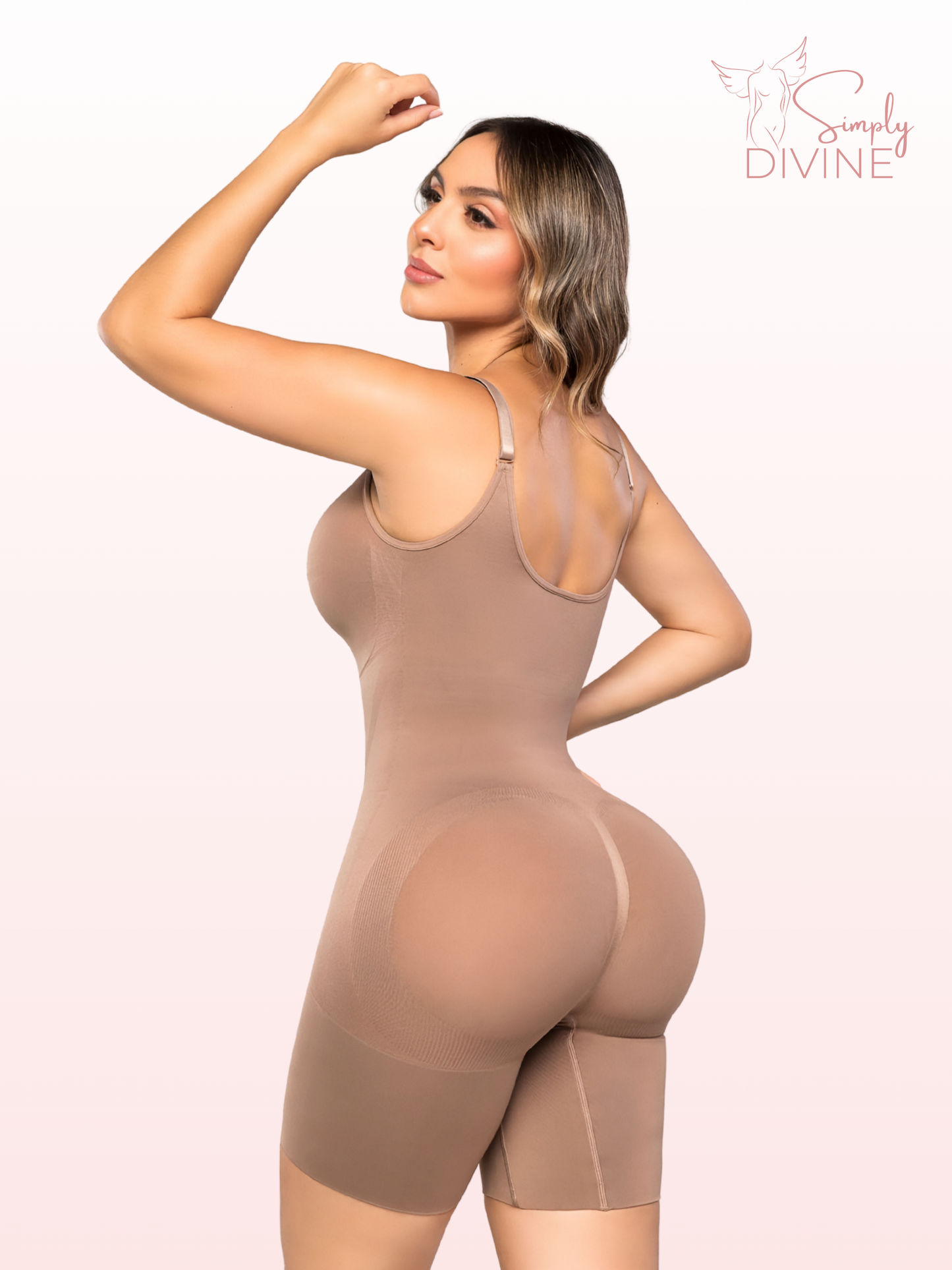 SD-2032 Fajas Invisibles Colombianas Faja Seamfree Push Up Glutes