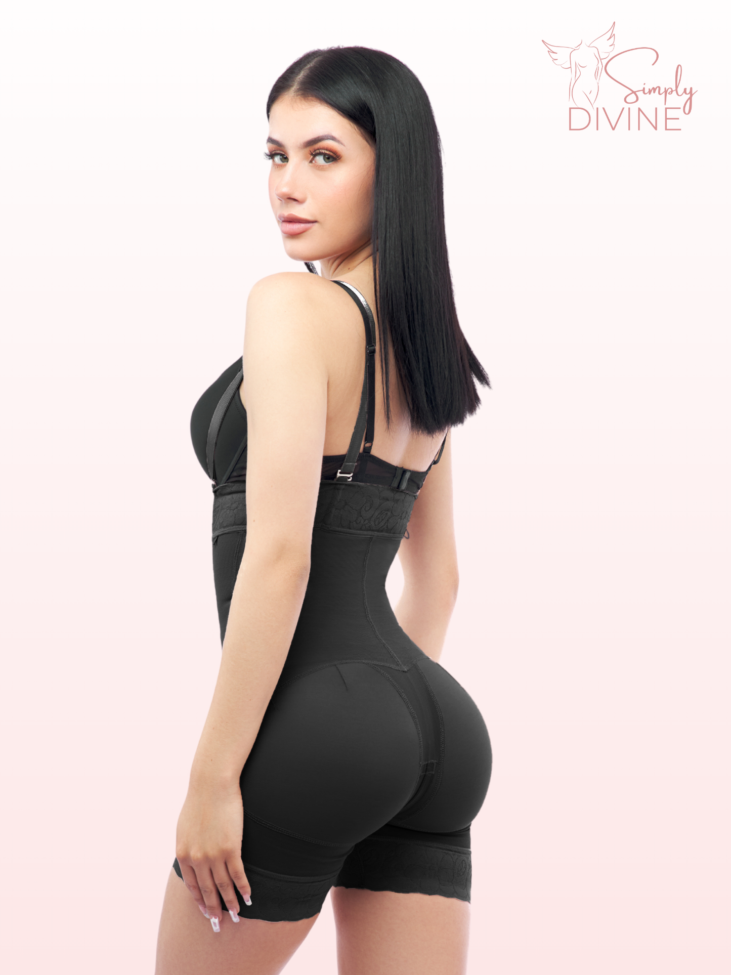 SD-2013 Strapless Girdle with Front Zipper and Butt Lifter