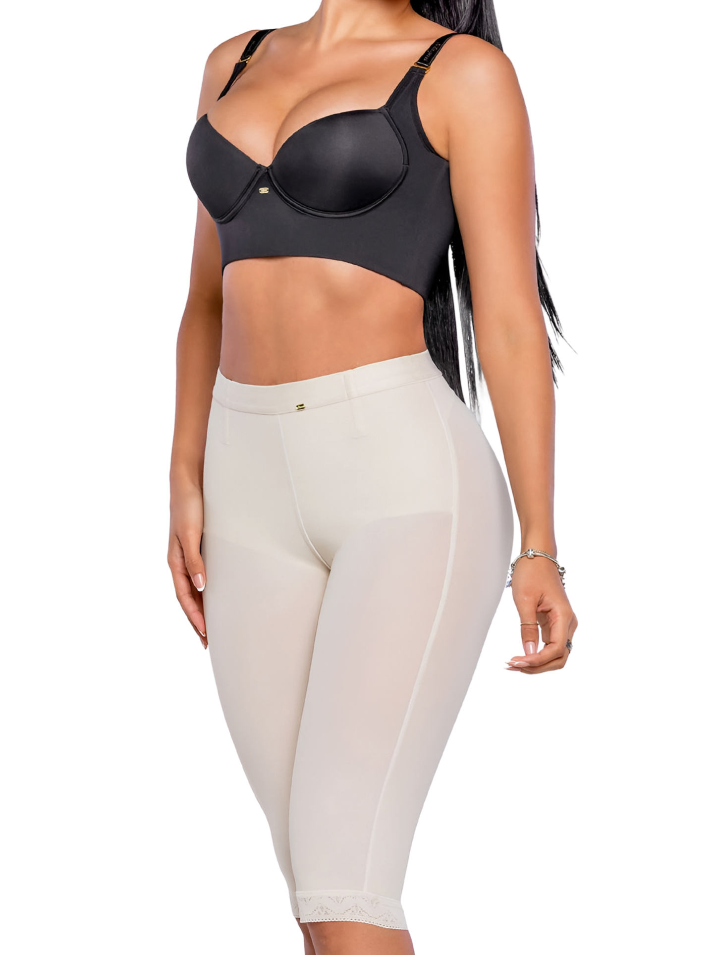 SD-2010 Invisible Shapewear Capri with Butt Lifting