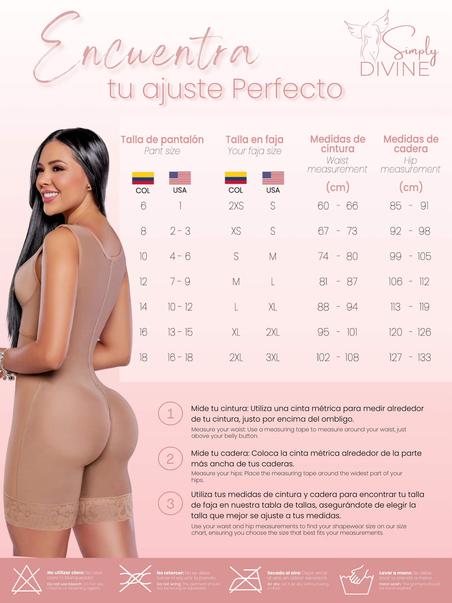 SD-2025 Mid-Thigh Invisible Girdle with Bra and Front Clasp