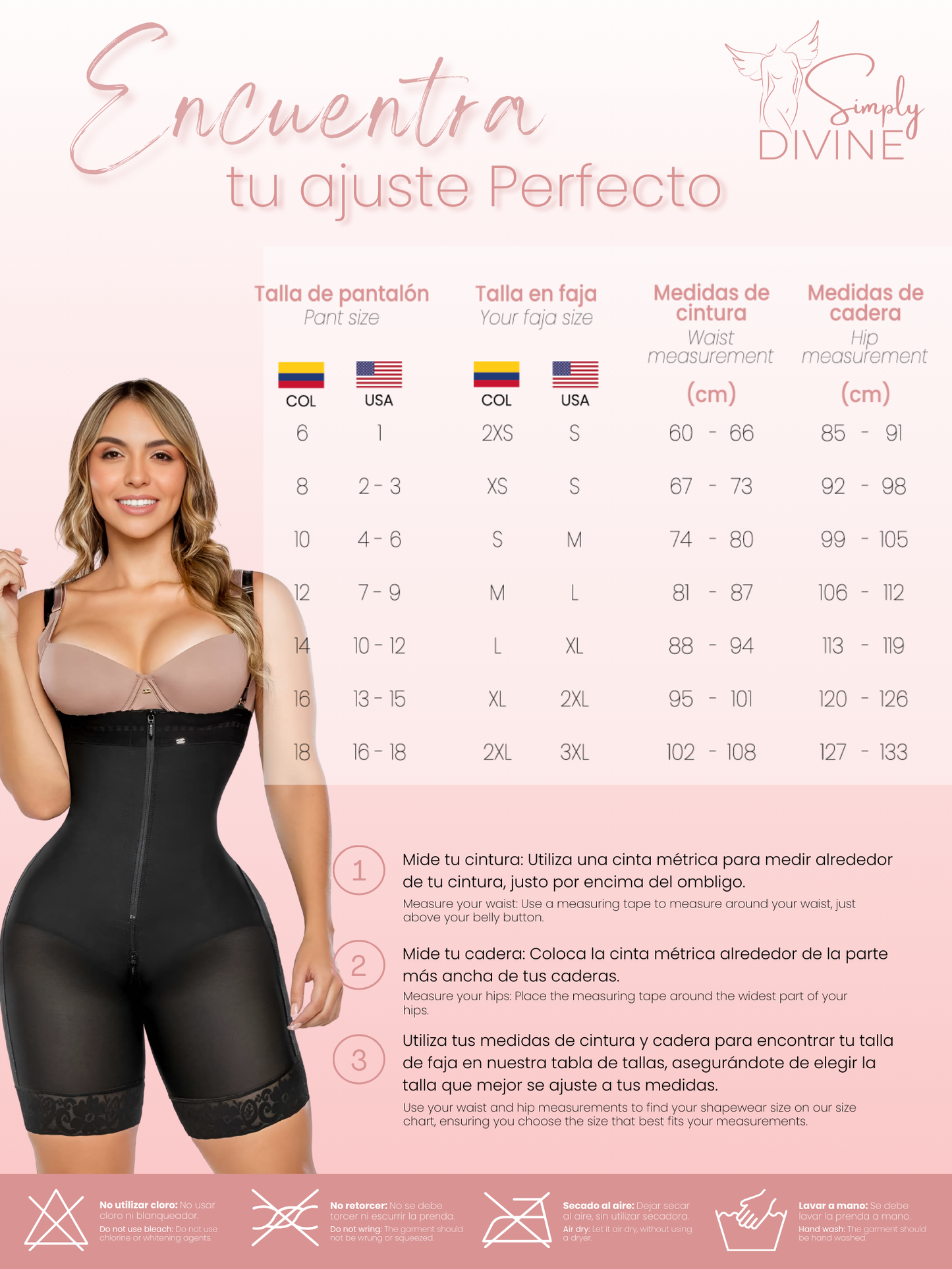 SD-2022 Mid-Thigh Invisible Strapless Girdle with Zipper