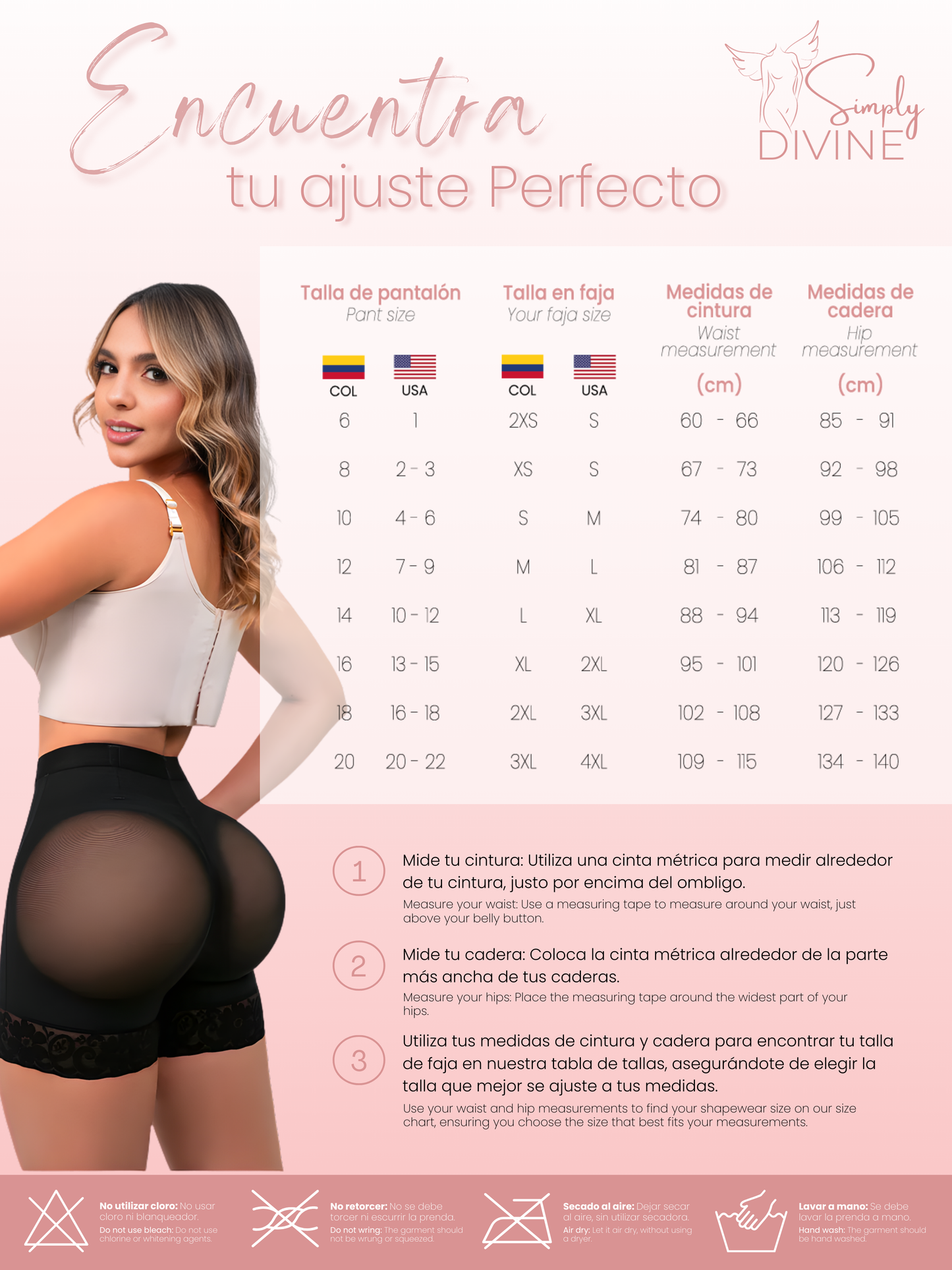 SD-2001 Shorts levanta cola Soporte abdominal