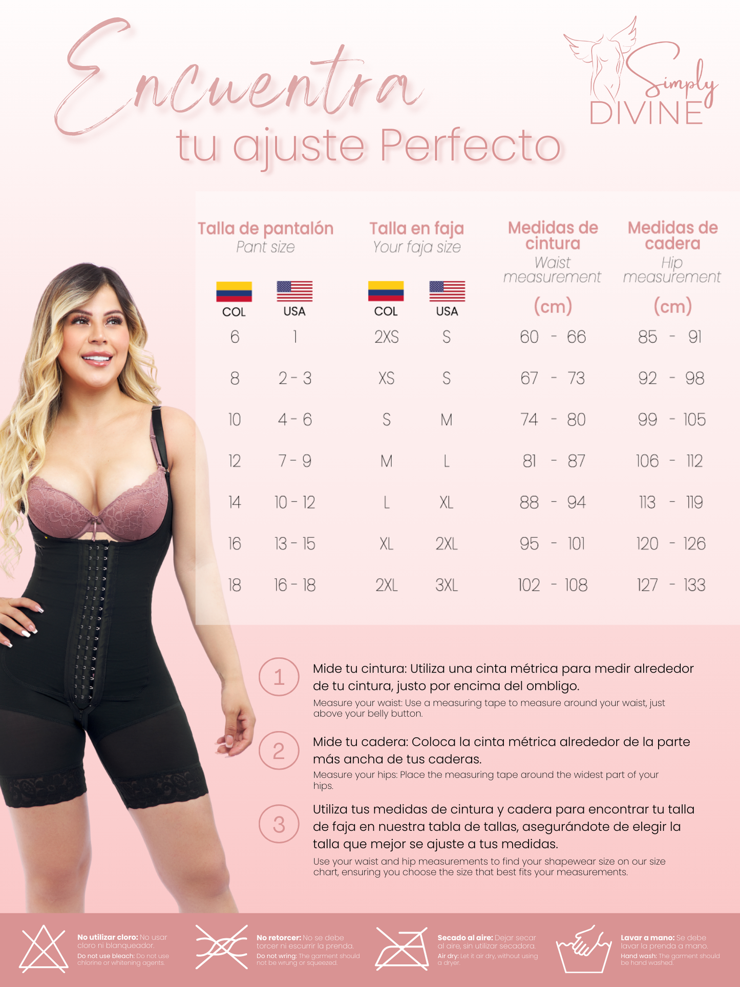 SD-2017 Mid-Thigh Open-Bust Girdle with Front Clasp and Butt Lifter