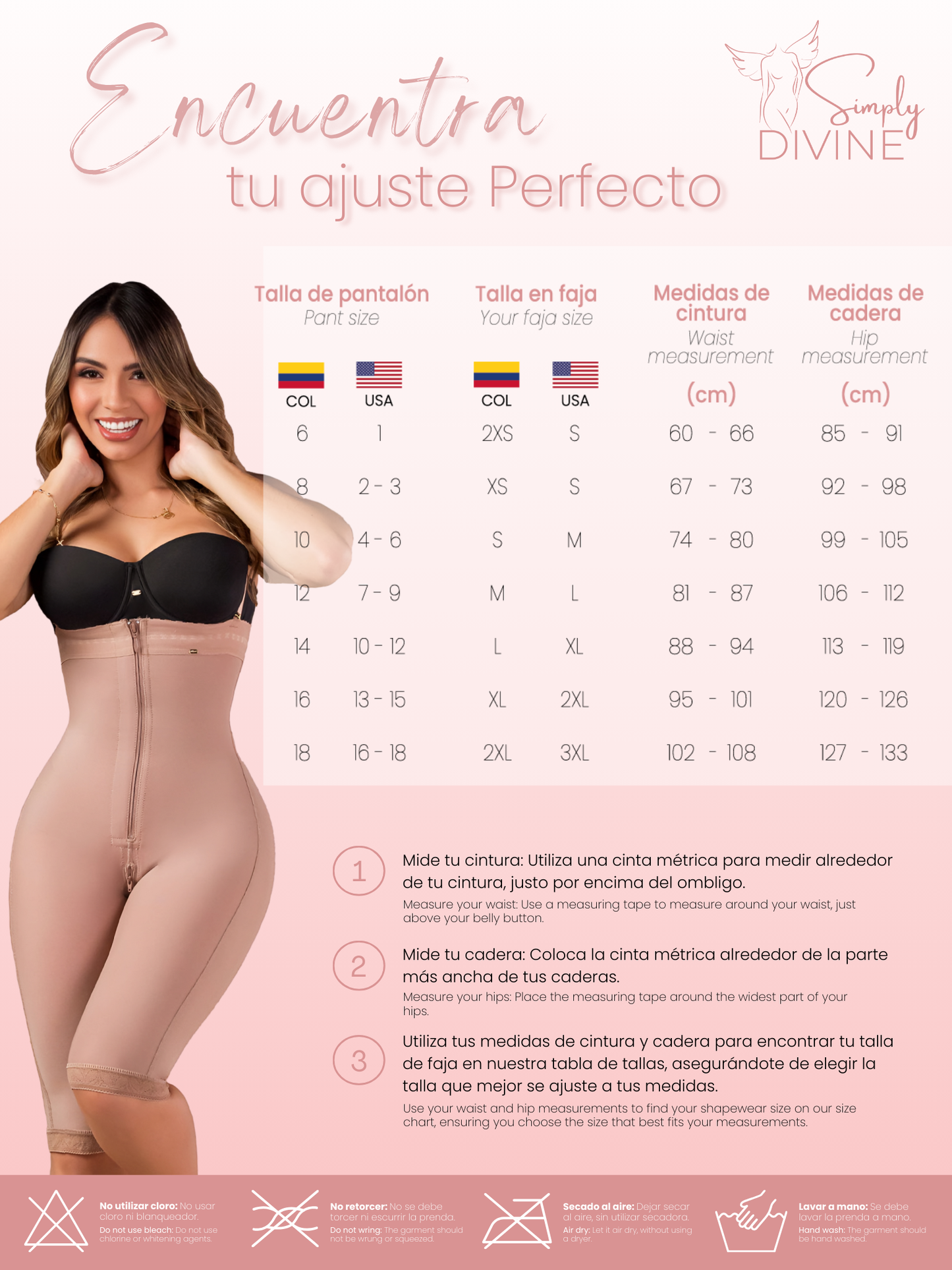 SD-2019 Long Invisible Strapless Girdle with Zipper