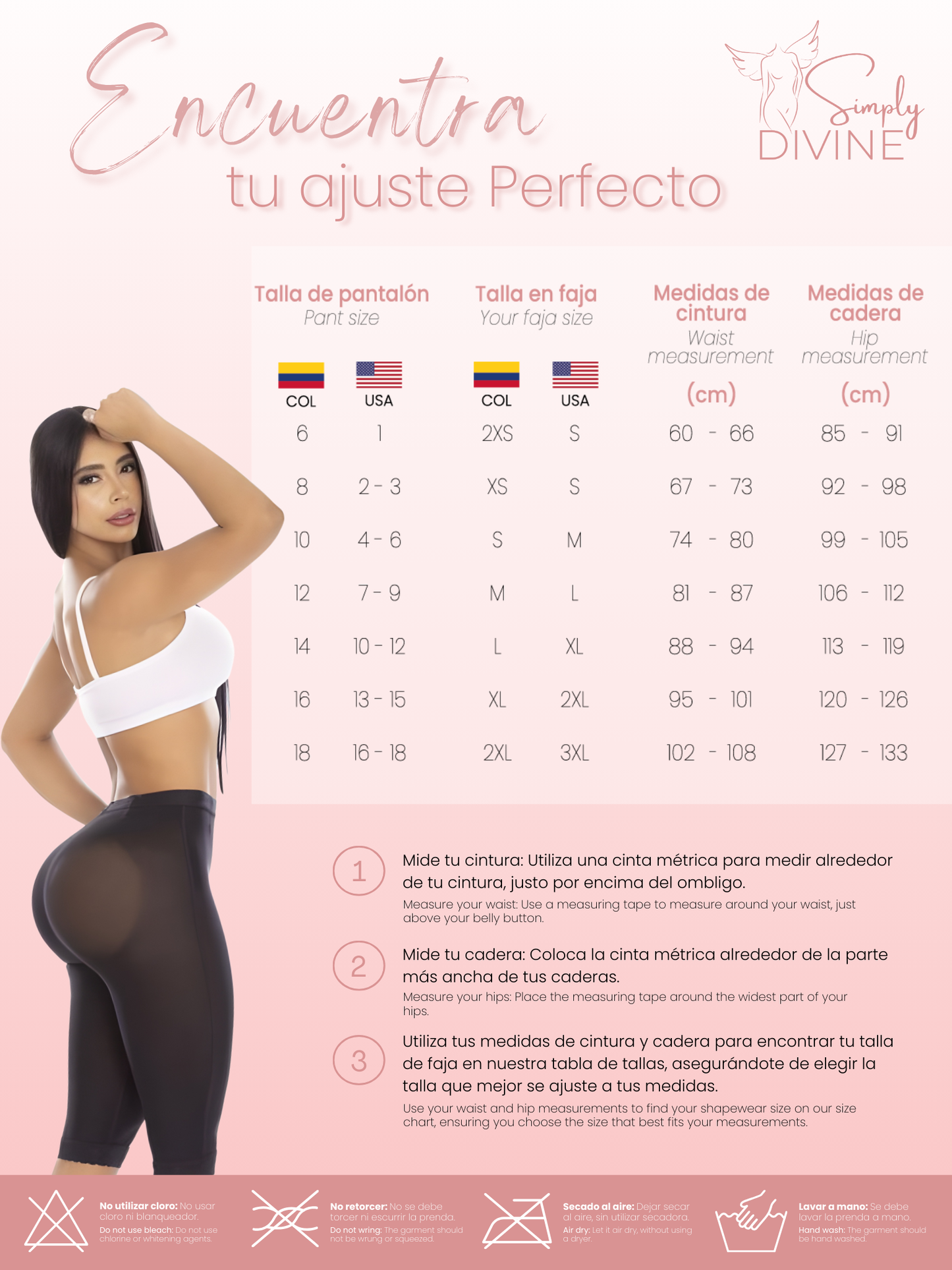 SD-2010 Invisible Shapewear Capri with Butt Lifting