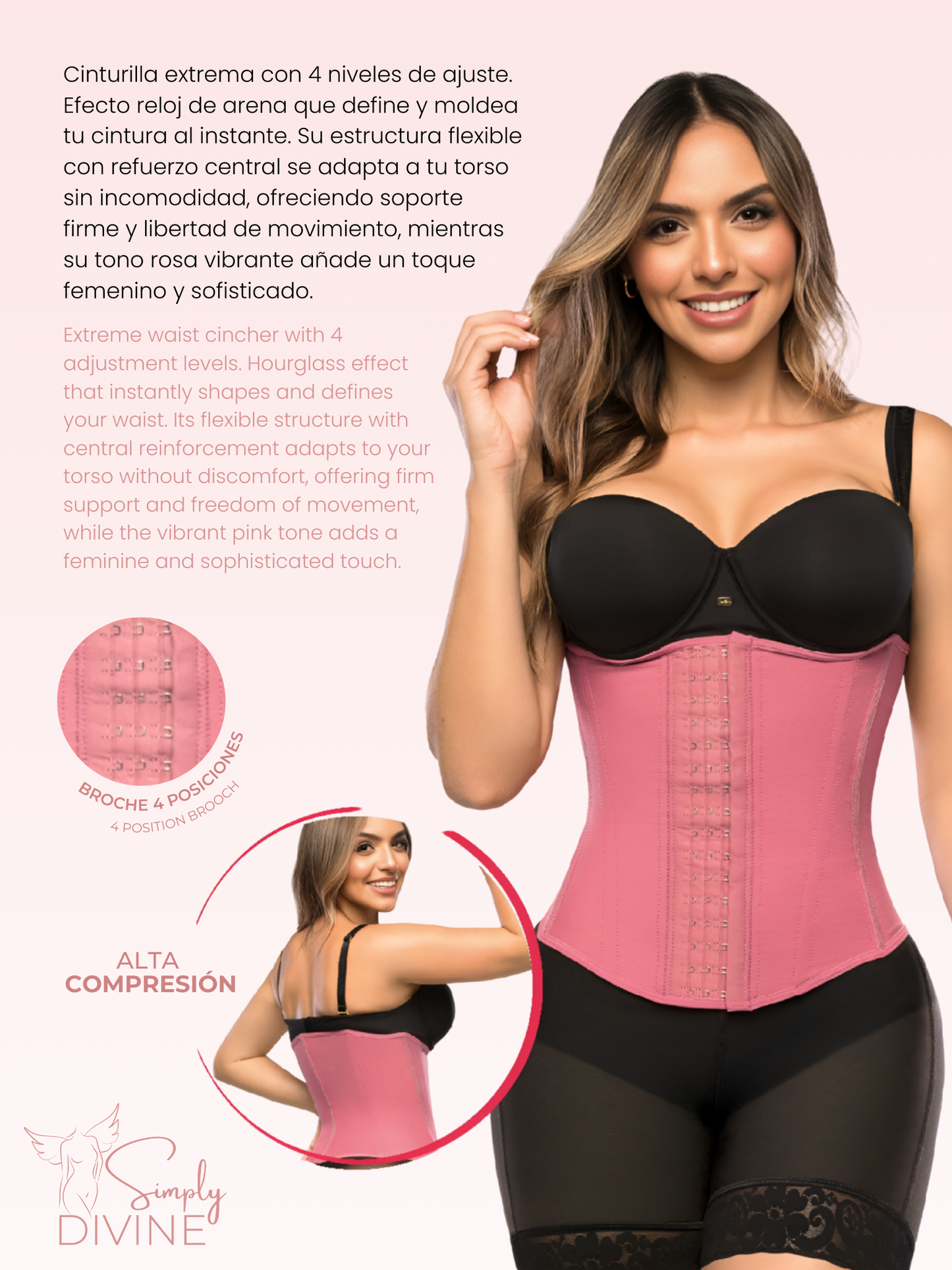 SD-2030 Waistband Extreme Pink Slimming