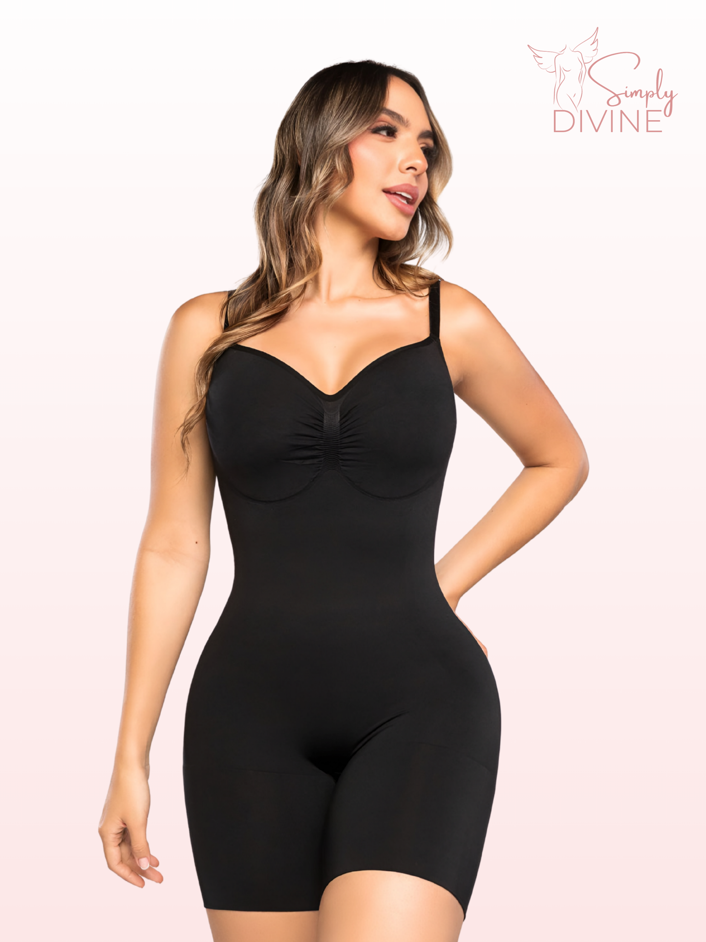 SD-2033 Fajas Invisibles Colombianas Faja Seamfree Push Up Glutes with Backless Design