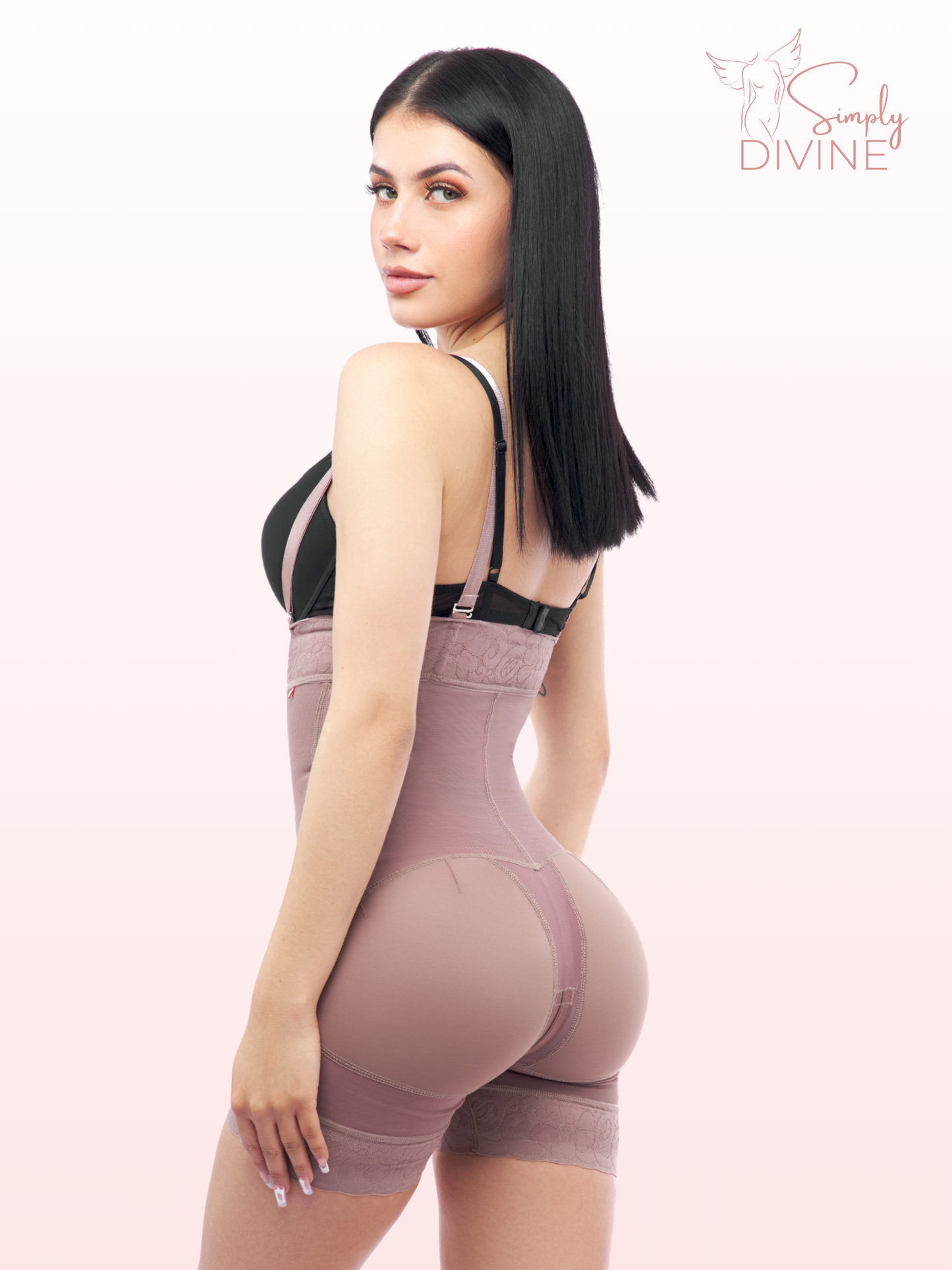 SD-2013 Strapless Girdle with Front Zipper and Butt Lifter